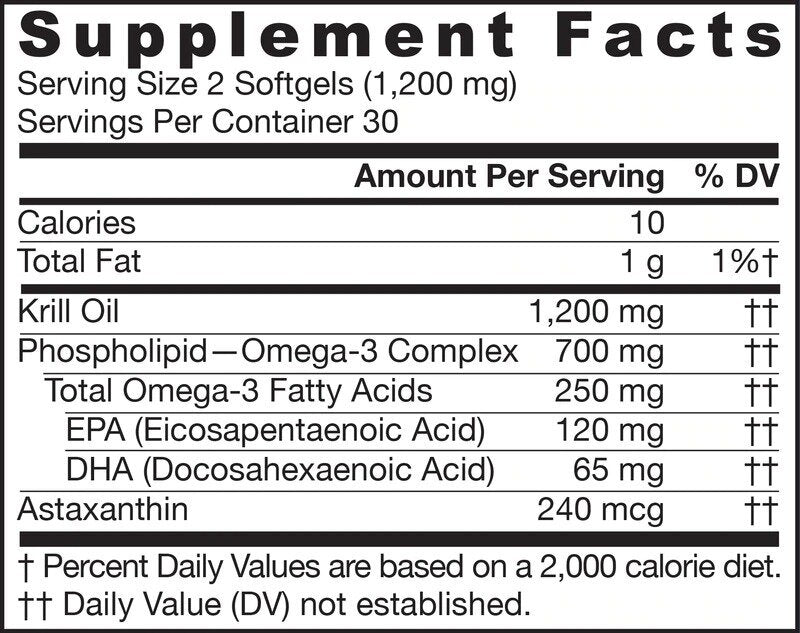 Ulje krila 1200 mg - Ulje krila 60 mekih kapsula