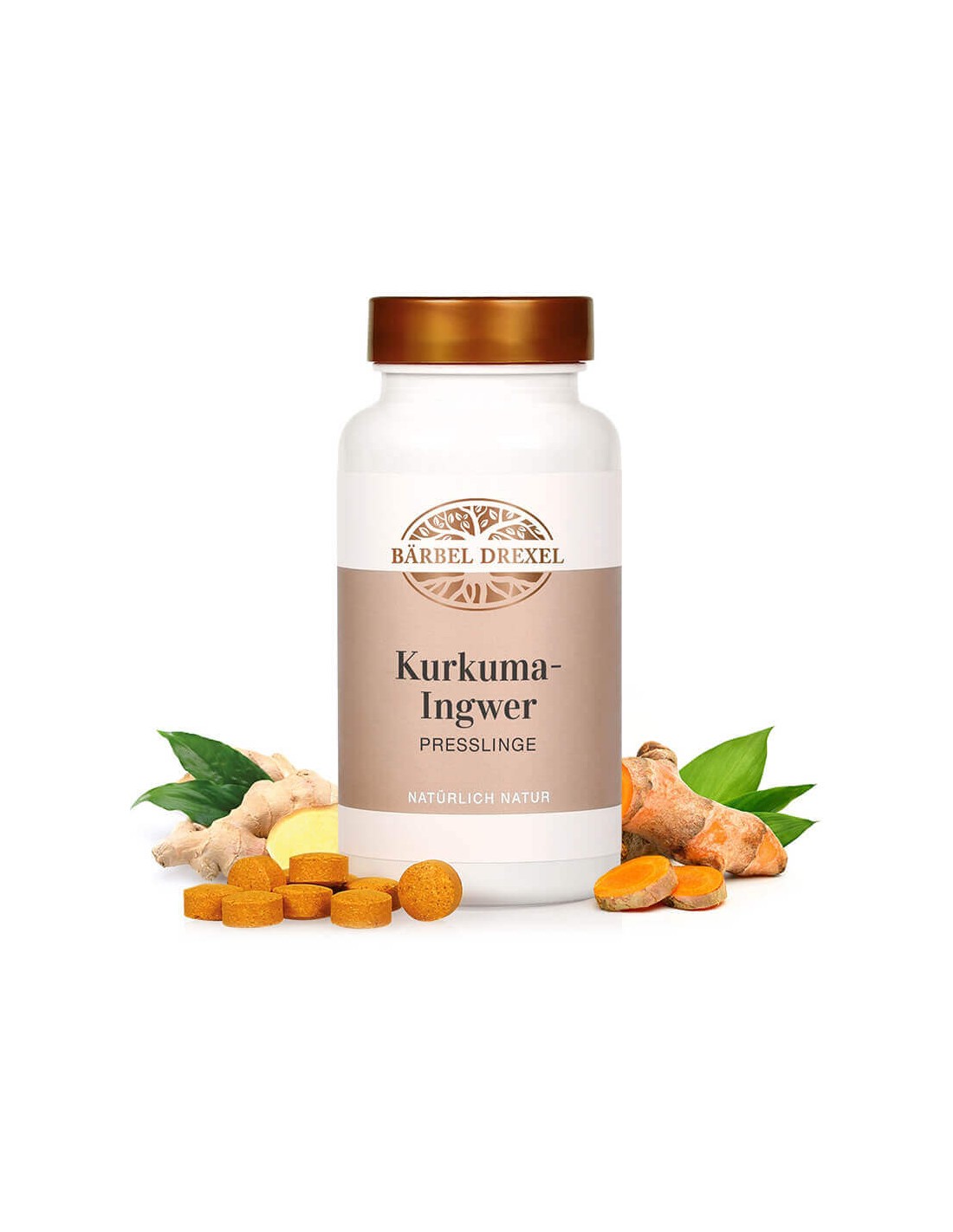 Kurkuma-Ingwer/ Kurkuma, đumbir i vitamini, 180 tableta <tc>Bärbel Drexel</tc>