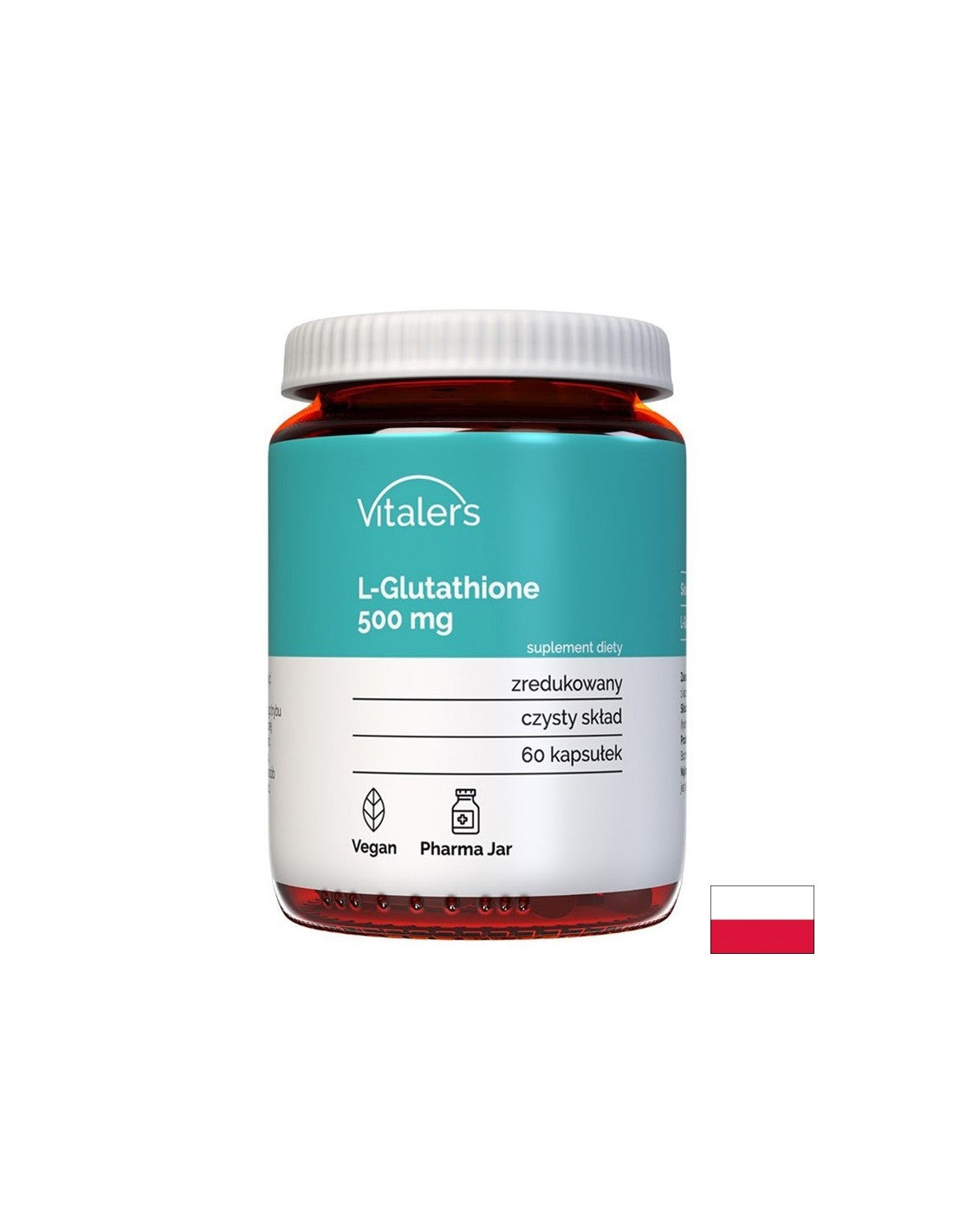 Antioksidans za zdravu jetru - L-Glutation, 500 mg x 60 kapsula
