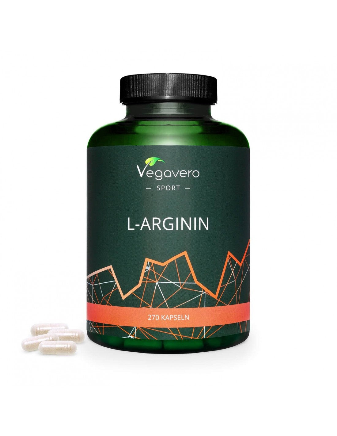 L-arginin, 270 kapsula, 100% veganski <tc>Vegavero</tc>