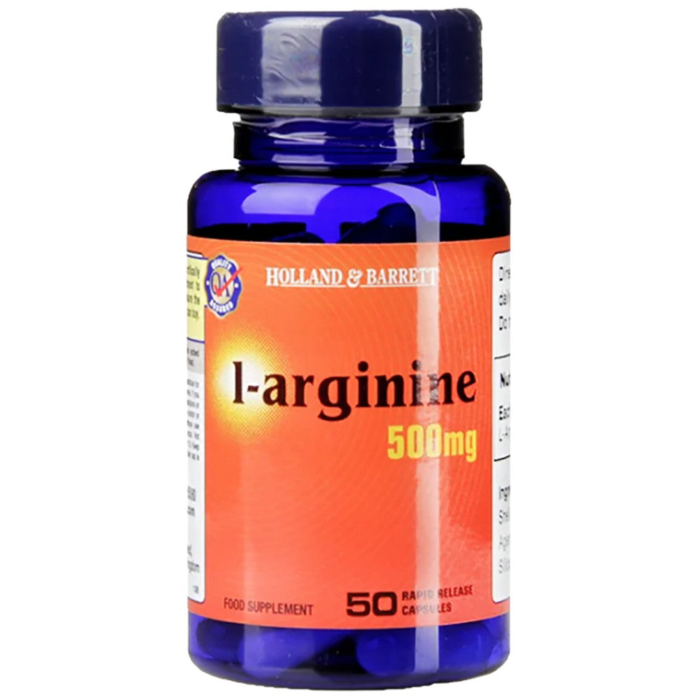 L-Arginin 500 mg - 50 kapsula