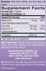 L-arginin 5000 mg./90 kartica.