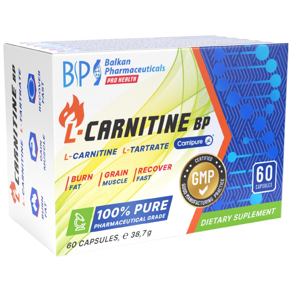 L-karnitin BP | Carnipure® - 60 kapsula