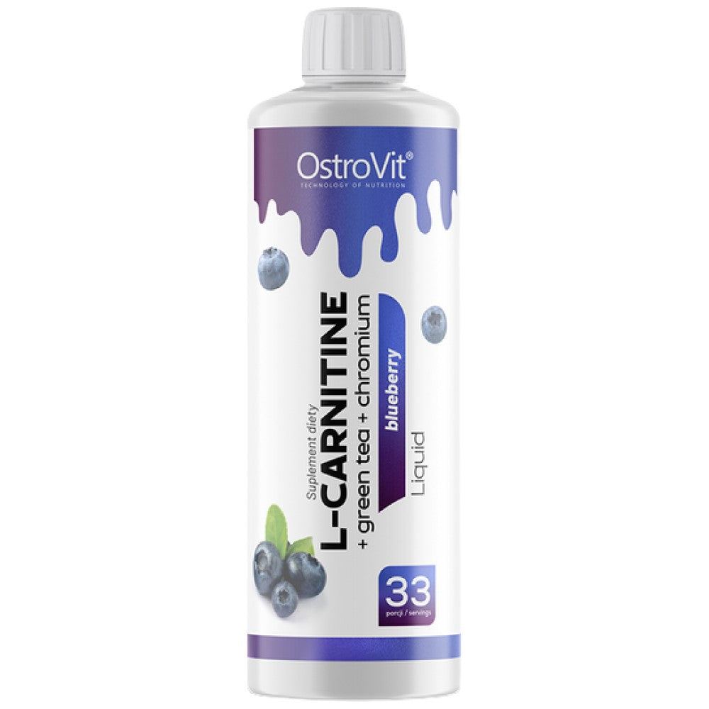 L-karnitin tekućina | + Zeleni čaj i krom 500 ml