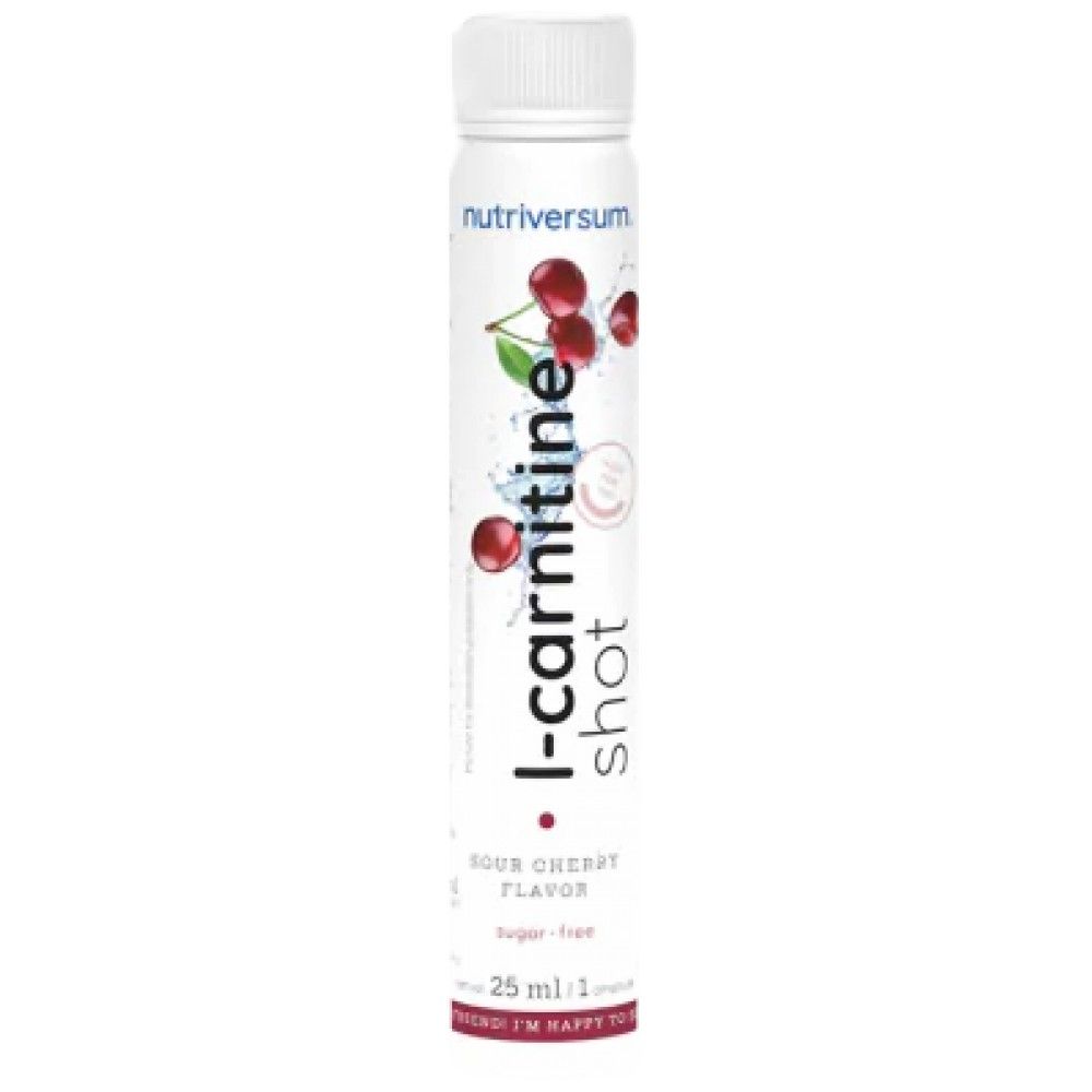 L-karnitin Liquid Shot 3000 | s kromom - 25 ml