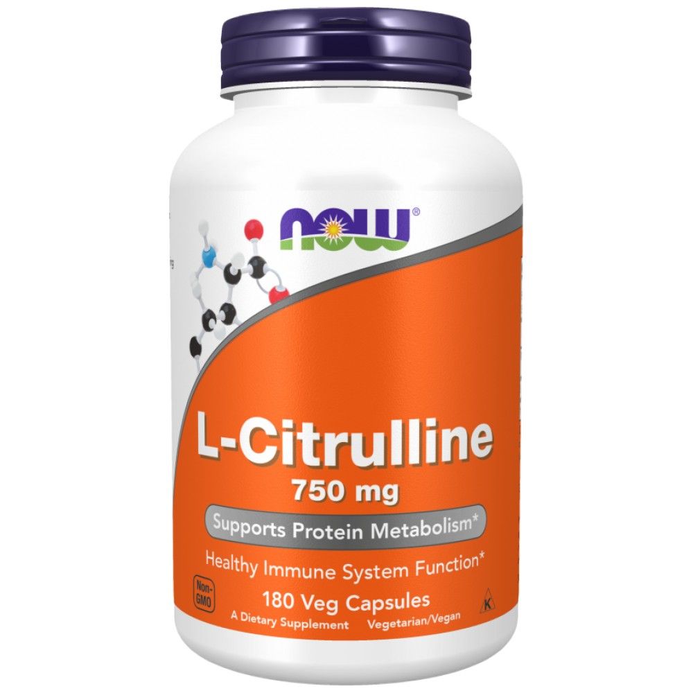 L-citrulin 750 mg - 180 kapsula