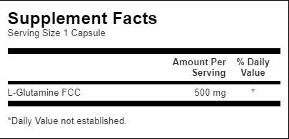 L-Glutamin 500 mg - 100 kapsula