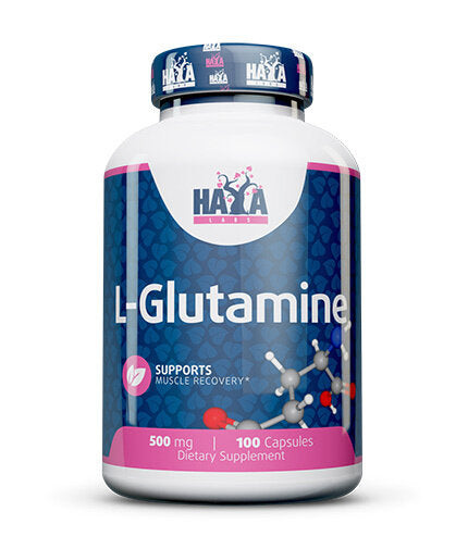 L-glutamin 500 mg./100 kap.