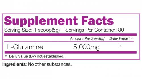 L-glutamin u prahu - 400 grama