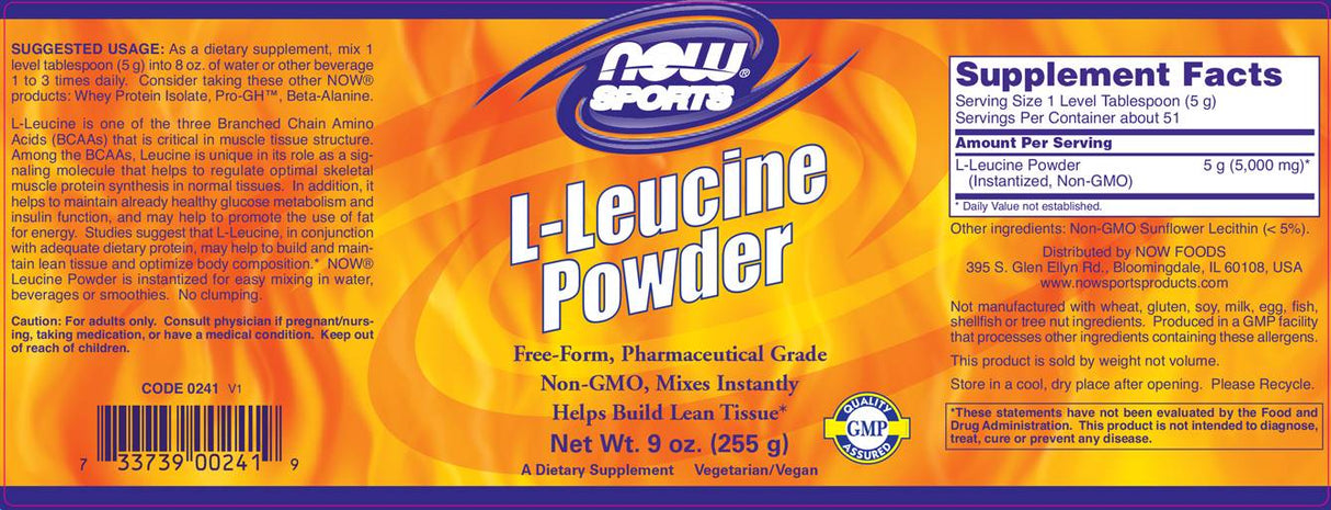 L-leucin u prahu - 255 grama