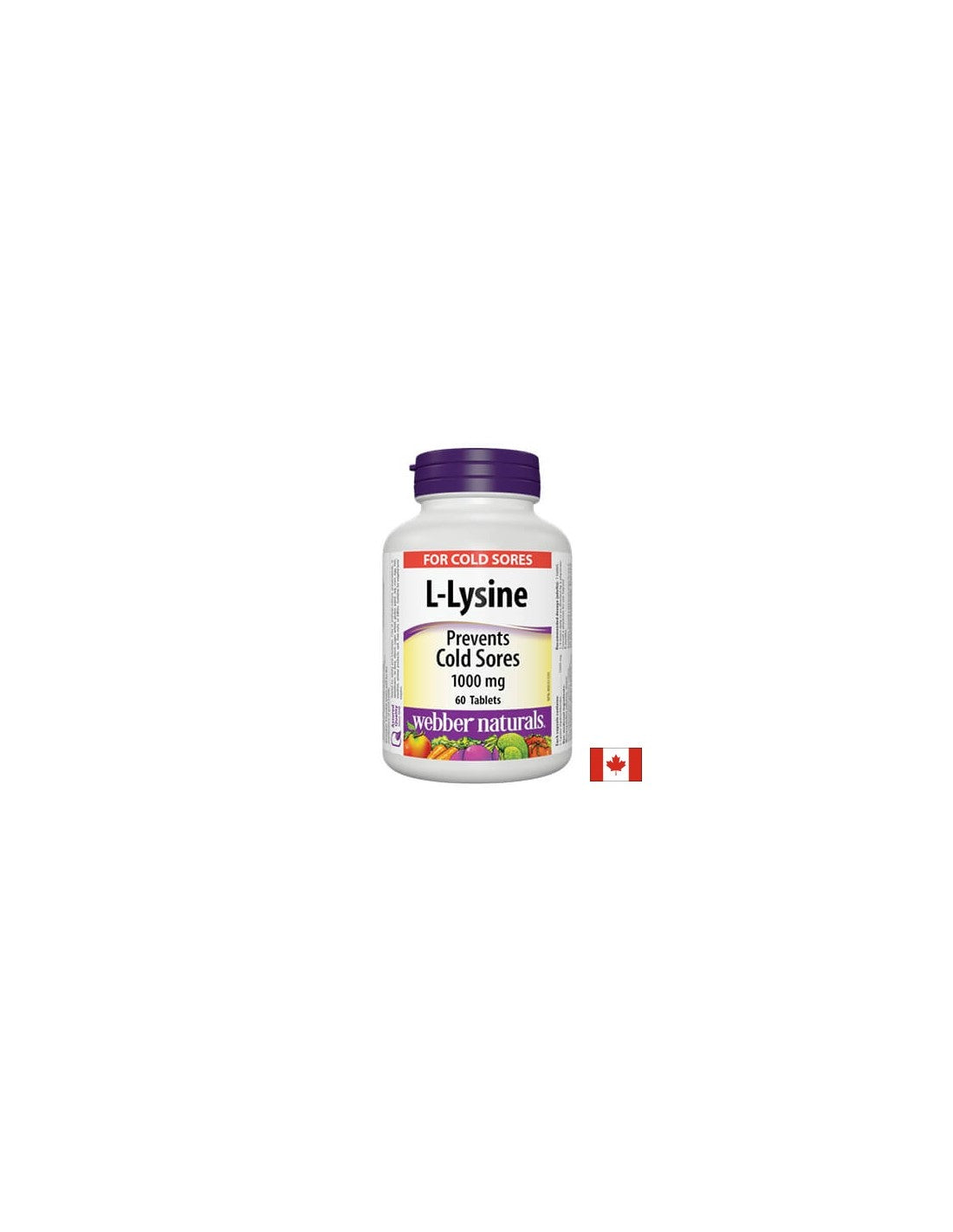 L-lizin/ L-lizin 1000 mg x 60 tableta <tc>Webber Naturals</tc>