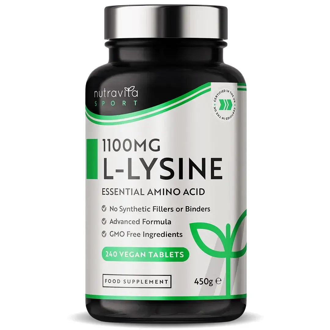 L-lizin 1100 mg 240 veganskih tableta