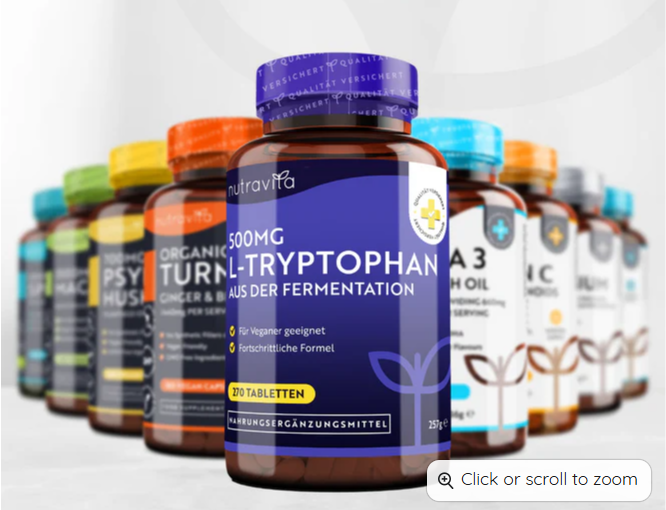 L-Triptofan 500 mg 270 tableta