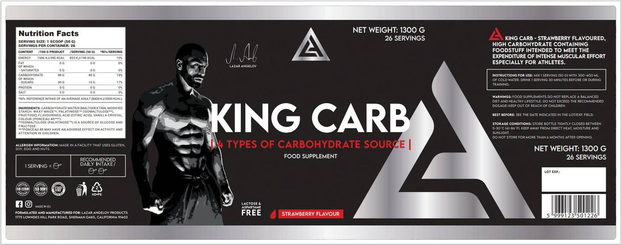LA King Carb | 4 tipa Carb Matrix - 1300 grama