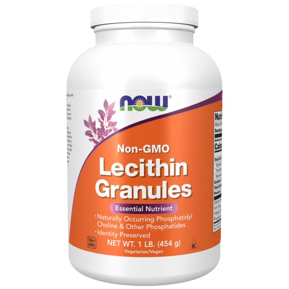 Granule lecitina bez GMO - 454 grama
