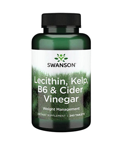Lecitin, Kelp, B-6, & Jabučni ocat 428 mg - 240 tableta