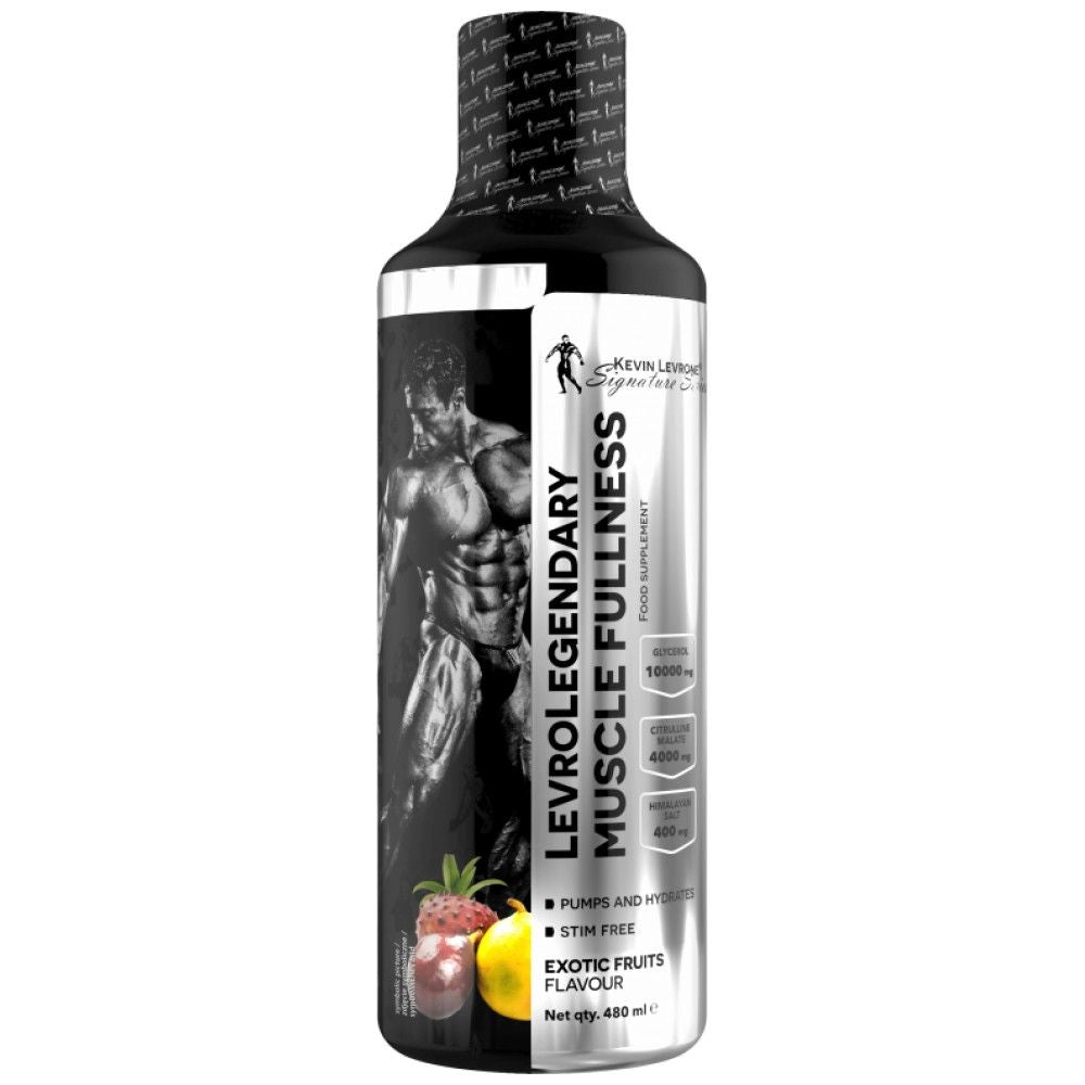 LevroLegendary tekućina za mišiće | Glicerol bez stimulansa & Citrulin Mega Pump - 480 ml