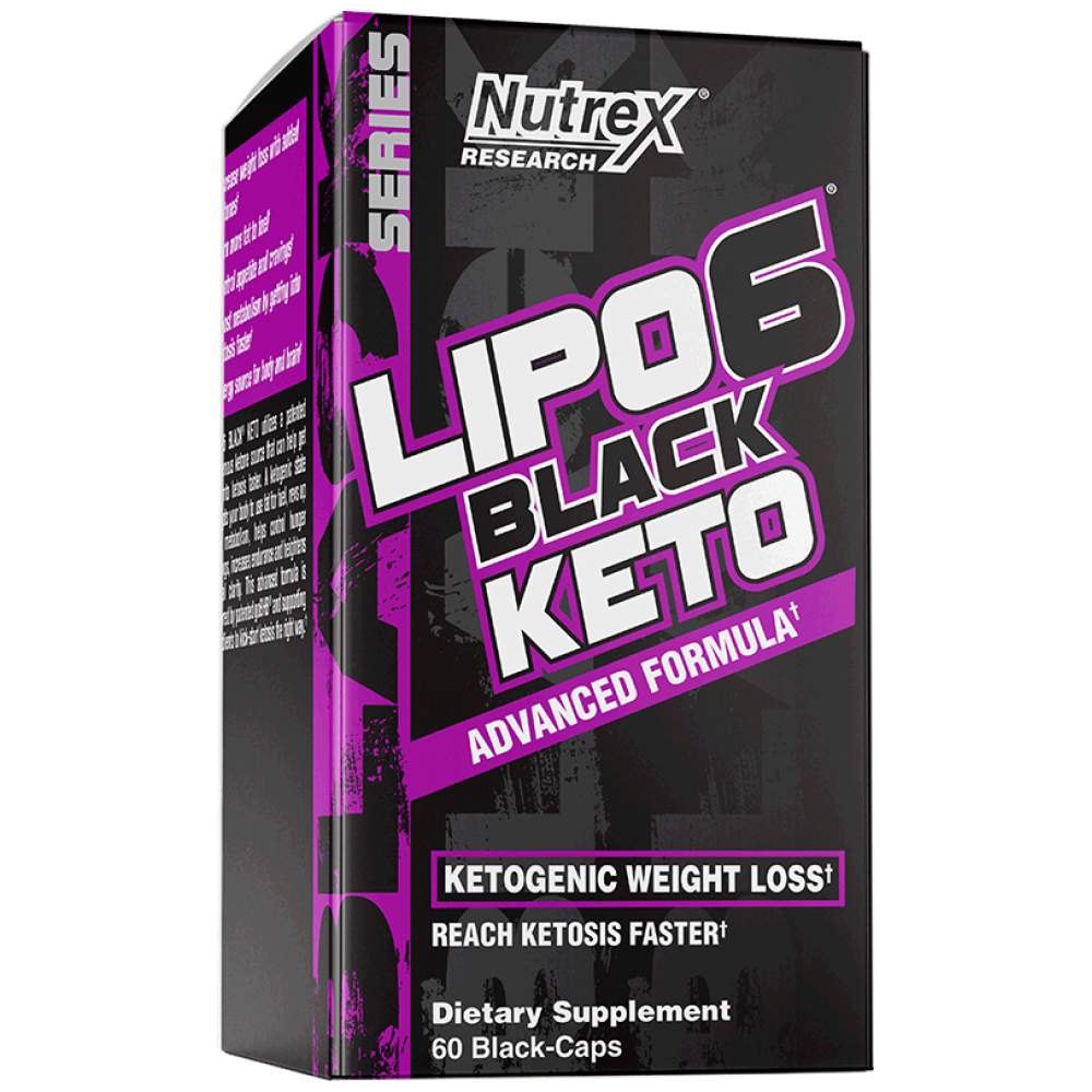 Lipo 6 Black/Keto - 60 kapsula