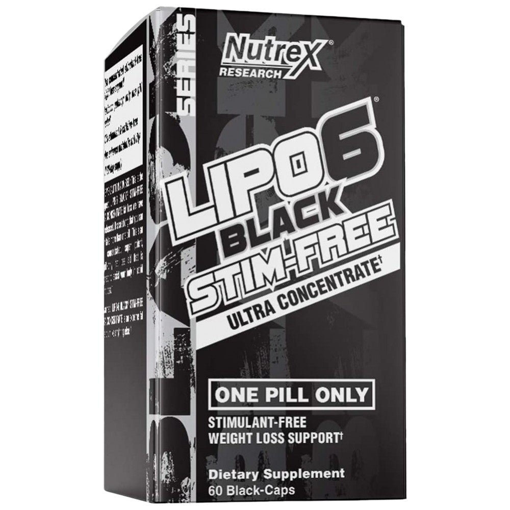 Lipo 6 Black Ultra Concentrate/Stim-Free - 60 kapsula