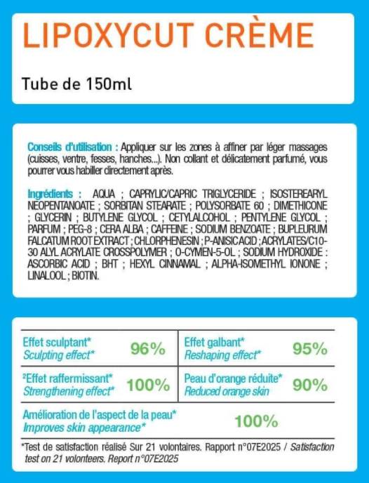 Lipoxycut | Scult & Krema protiv celulita - 150 ml