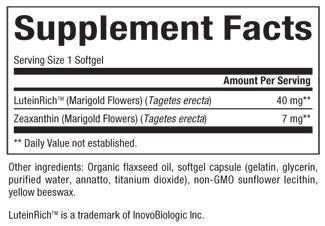 Lutein 40 mg - 30 mekih gelova