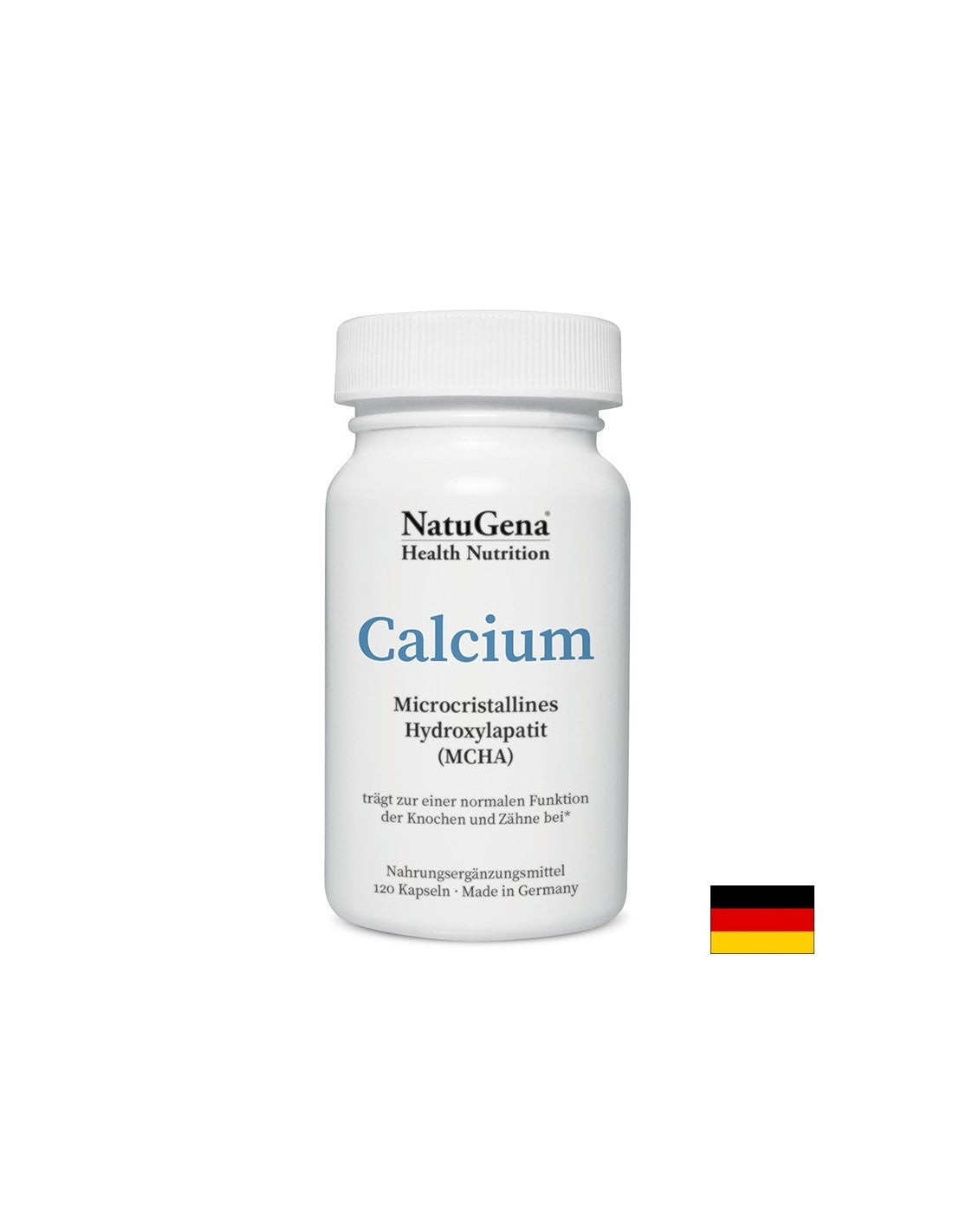 Njega kostiju - Kalcij (MCHA) + Vitamin D3, 120 kapsula