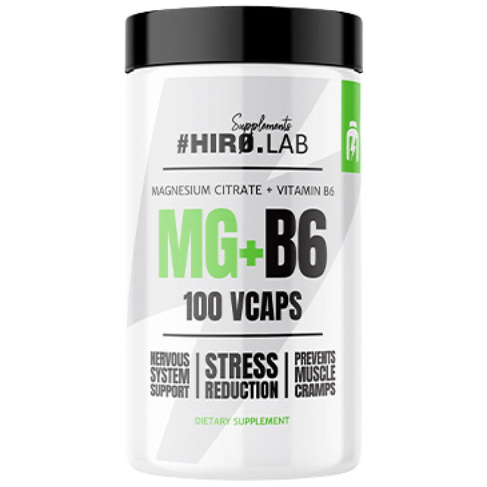 MG + B6 | Magnezijev citrat + B6 - 100 kapsula