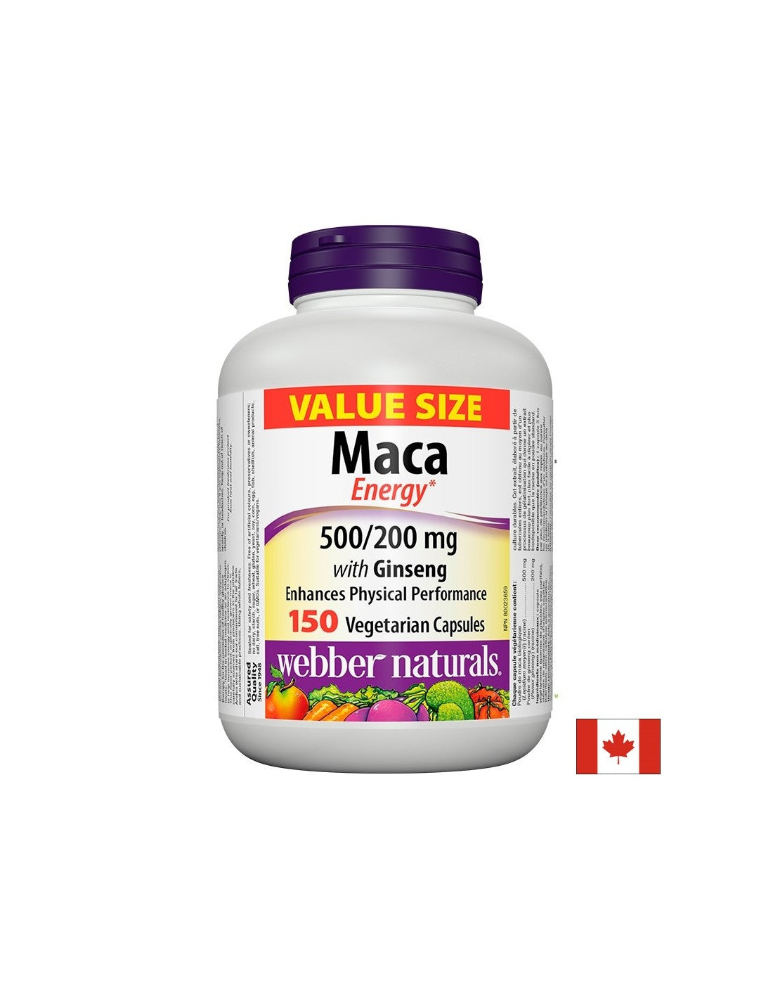 Maca Energy with Ginseng - Maca i korejski ginseng, 150 kapsula