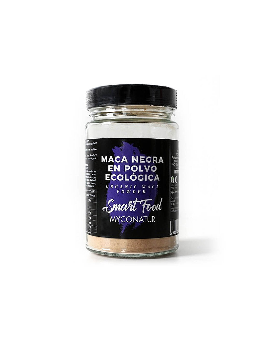 Maca crna en polvo, Bio - organska crna maca u prahu, 200 g <tc>Myconatur</tc>