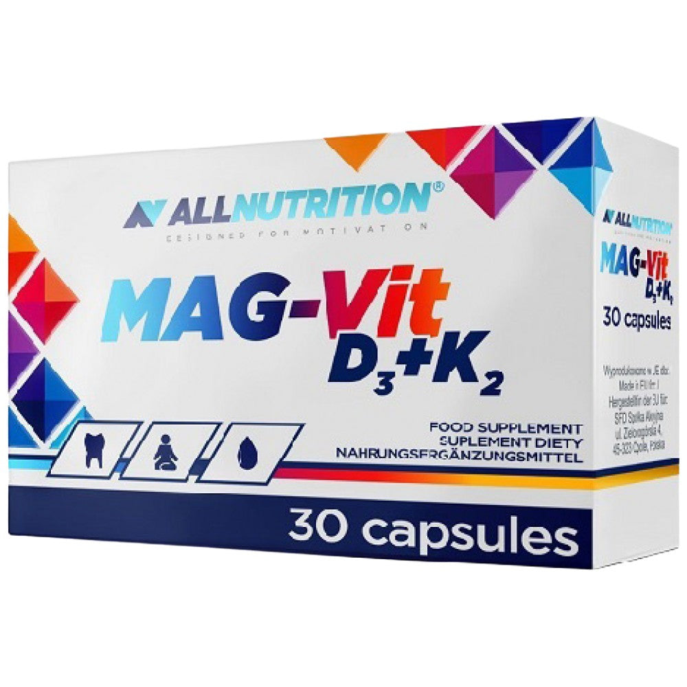 Mag-Vit D3 + K2 30 kapsula