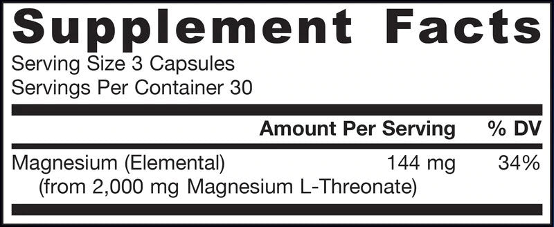 MagMind | Magnezijev L-Threonate Magtein® 90 kapsula