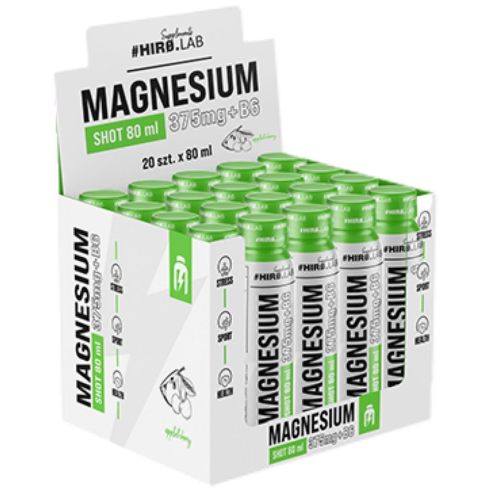 Magnezij + B6 Shot - 20 x 80 ml