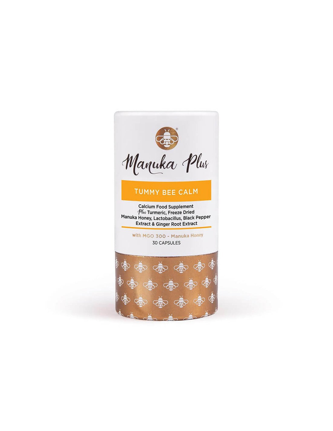 Manuka Plus Tummy Bee Calm s MGO 300/Manuka medna formula za dobru probavu, 30 kapsula