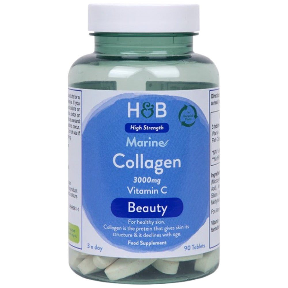 Morski kolagen s vitaminom C 3000 mg - 90 tableta