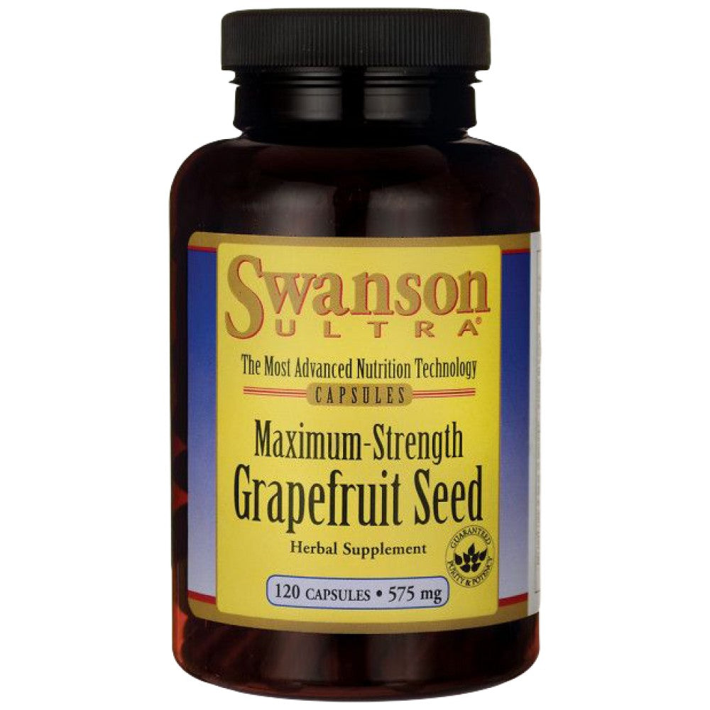 Ultra maksimalna čvrstoća sjemenki grejpa 575 mg 120 kapsula