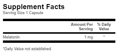 Melatonin 1 mg - 120 kapsula