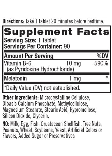 Melatonin 1 mg - Vremensko otpuštanje/90 tab