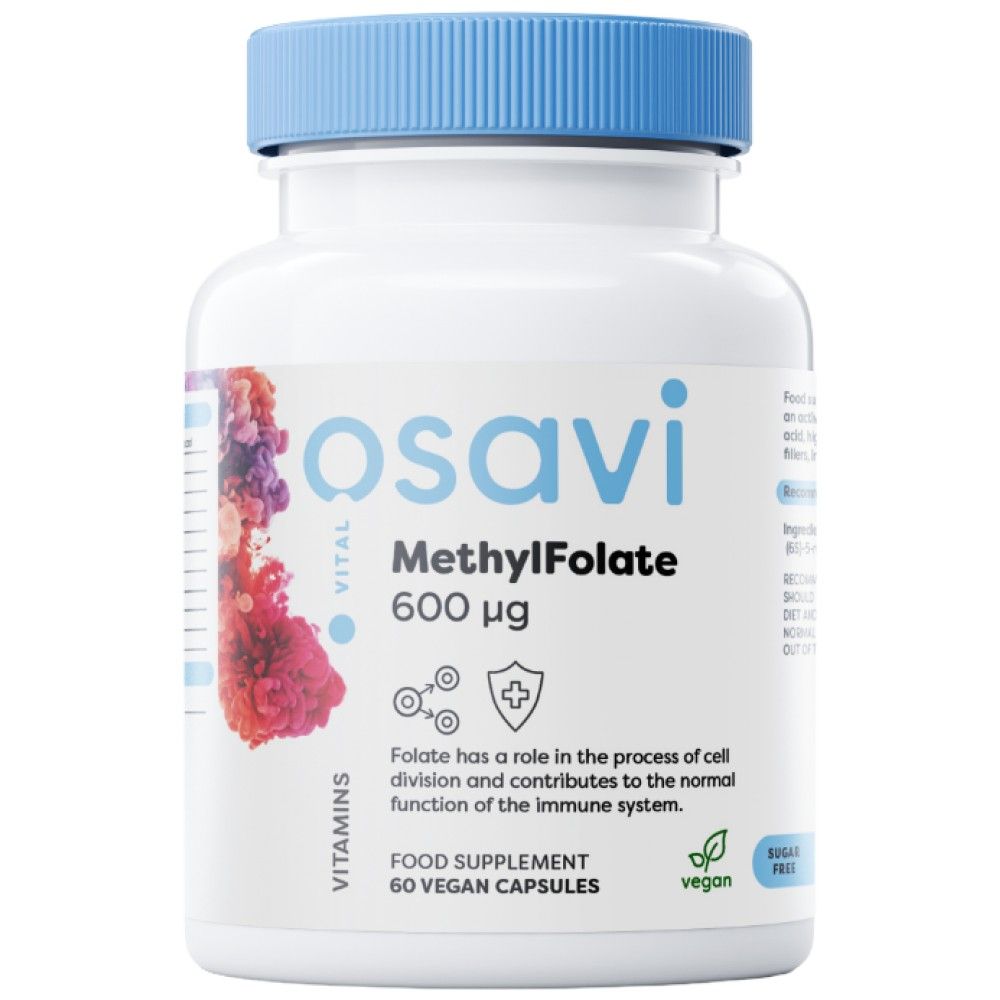 Metilfolat 600 mcg | s Quatrefolic® - 60 kapsula