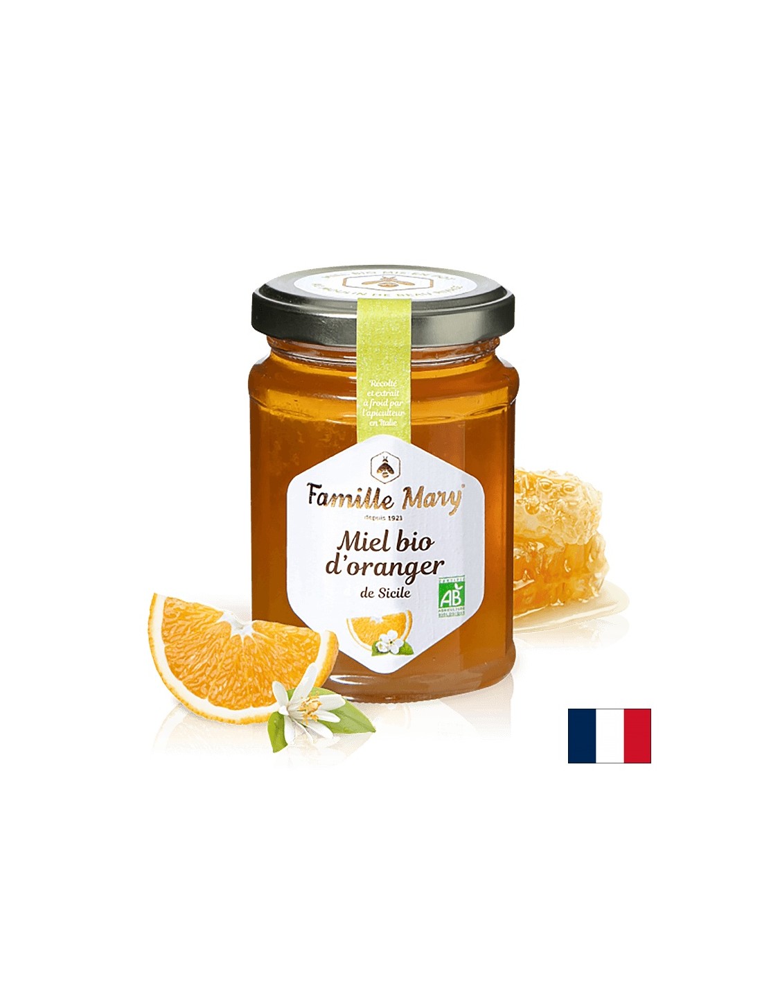 Organski med od cvijeta naranče - Miel bio d'orange, 230 g