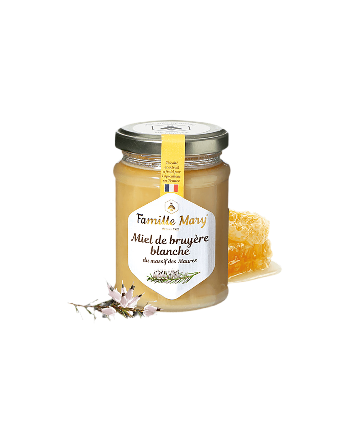 Med od cvjetova bijelog vrijeska - Miel de bruyère blanche, 230 g