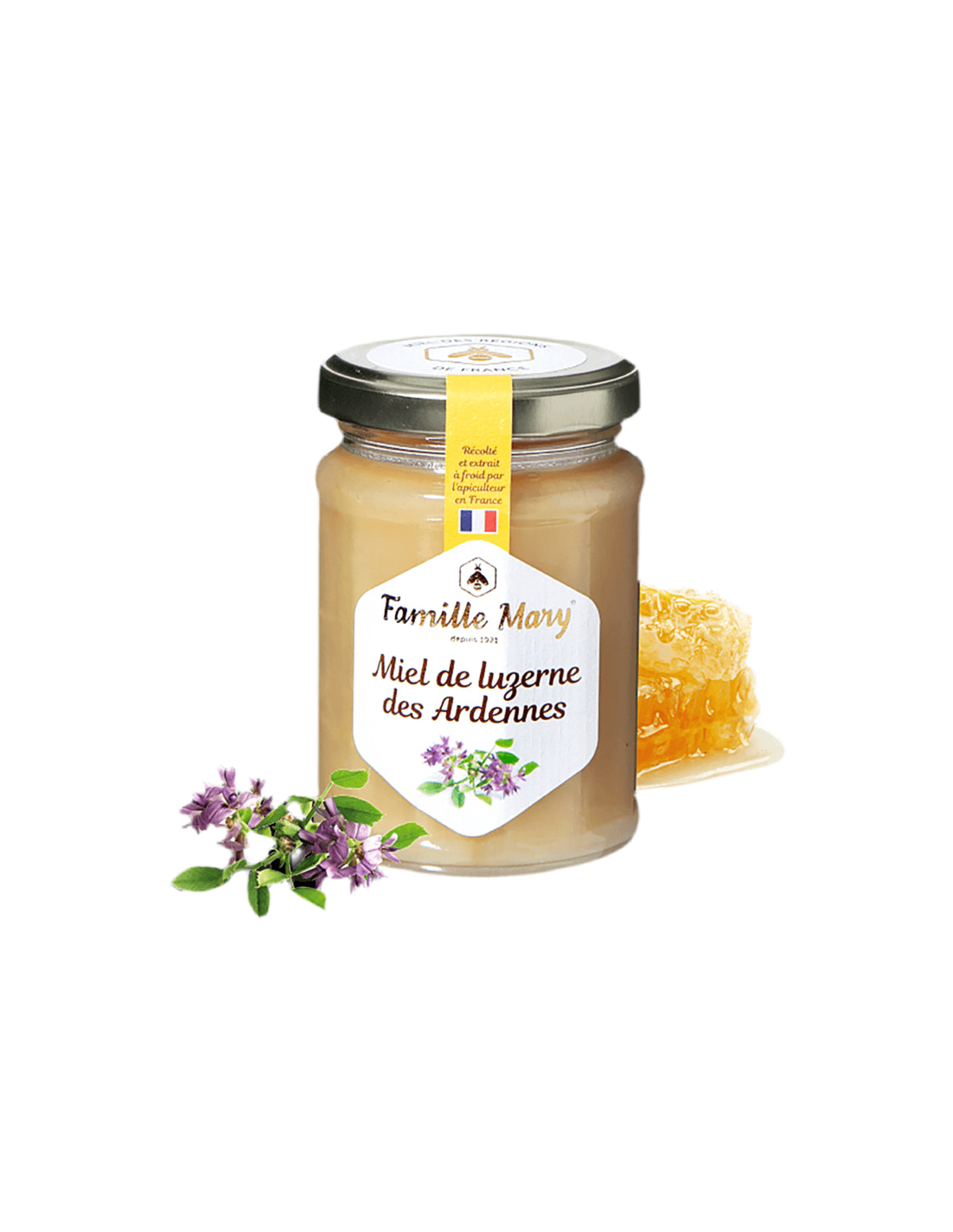 Miel de luƺerne des Ardennes/Lucernski med, 230g Famille Mary