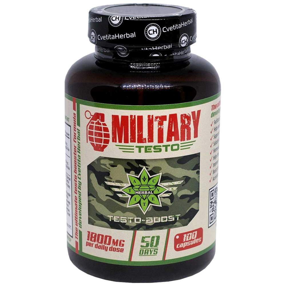 Military Testo 900 mg - 100 kapsula