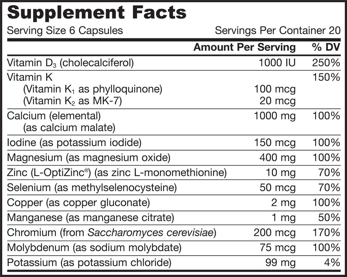 Mineral Balance 120 kapsula