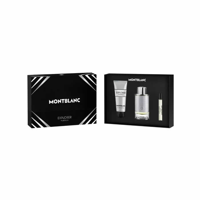 <tc>MONTBLANC</tc> Explorer Platinum parfem u spreju od 100 ml, set od 3 komada