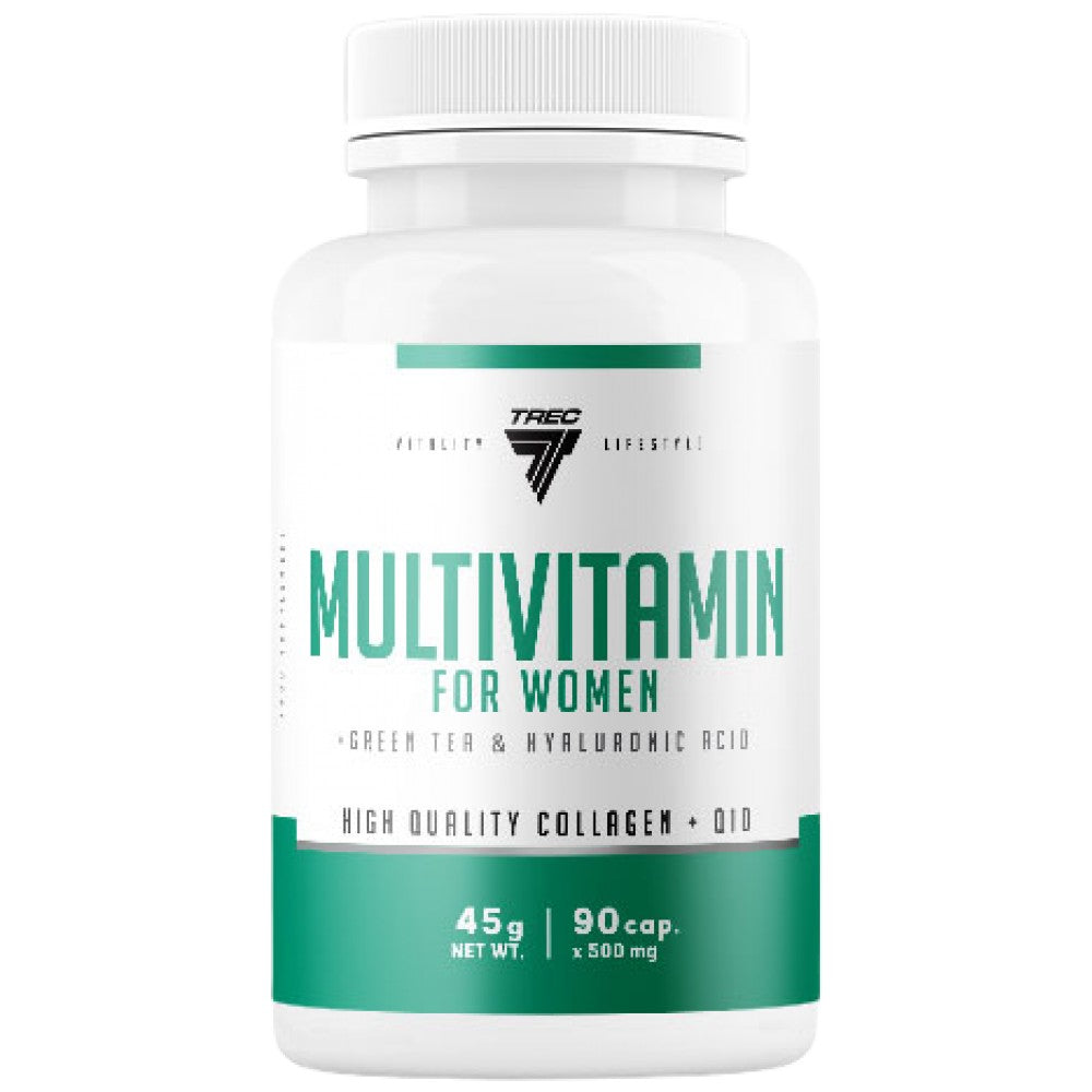 Multivitamin za žene | s CoQ10 & Hijaluronska kiselina - 90 kapsula