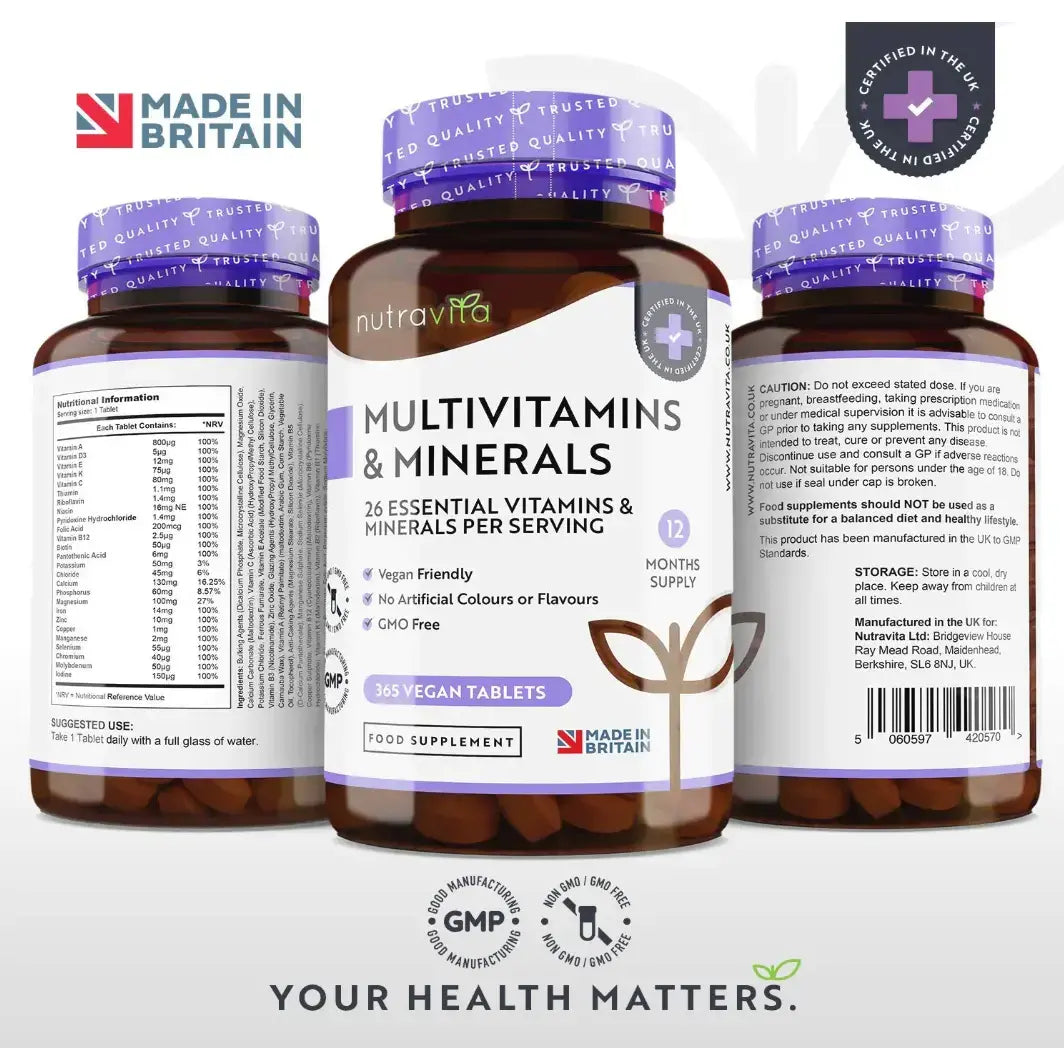 Multivitamini - 26 esencijalnih sastojaka /365 tableta, 365 dana/ <tc>Nutravita</tc>