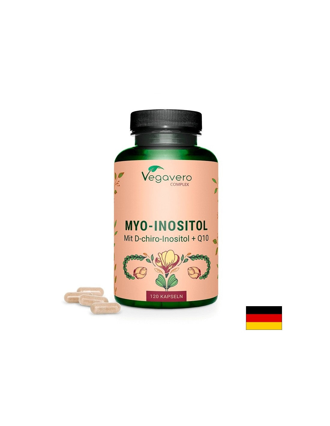 Mio-inozitol kompleks, 120 kapsula, 100% veganski <tc>Vegavero</tc>