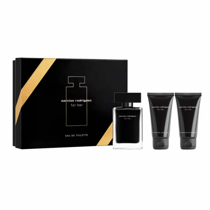 <tc>NARCISO RODRIGUEZ</tc> Toaletna voda For Her u spreju 50 ml, set od 3 komada