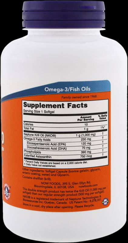 Neptune Krill Oil 500 mg - 120 gel kapsula