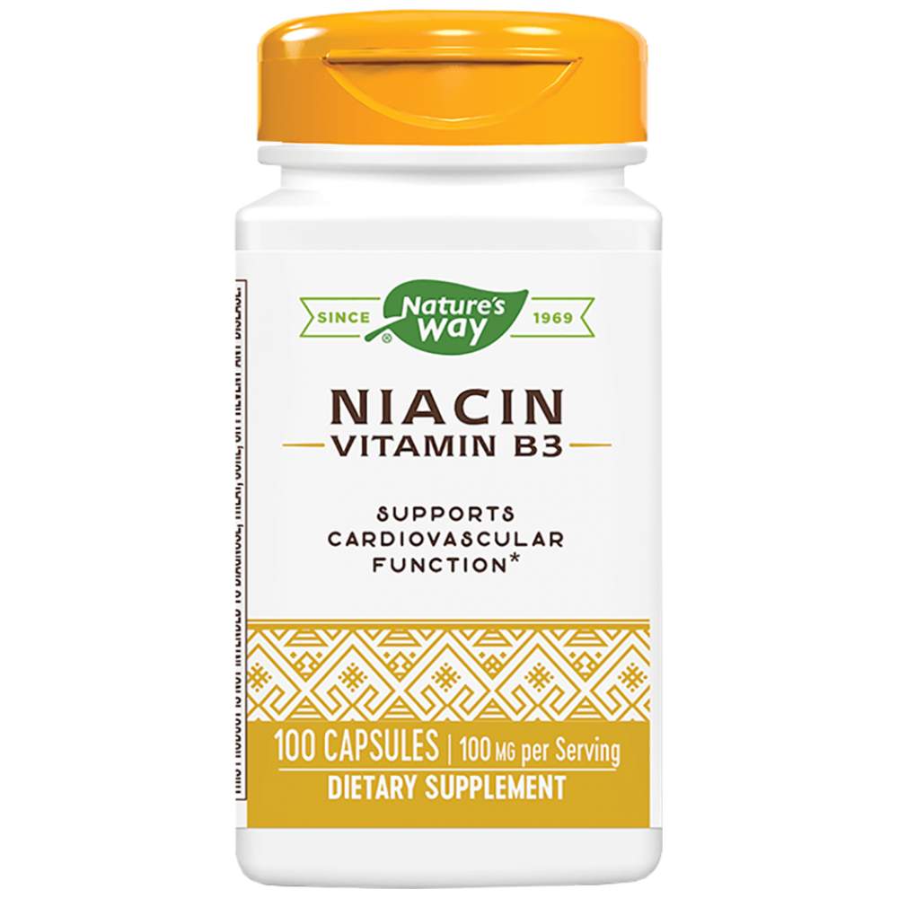 Niacin 100 mg - 100 kapsula